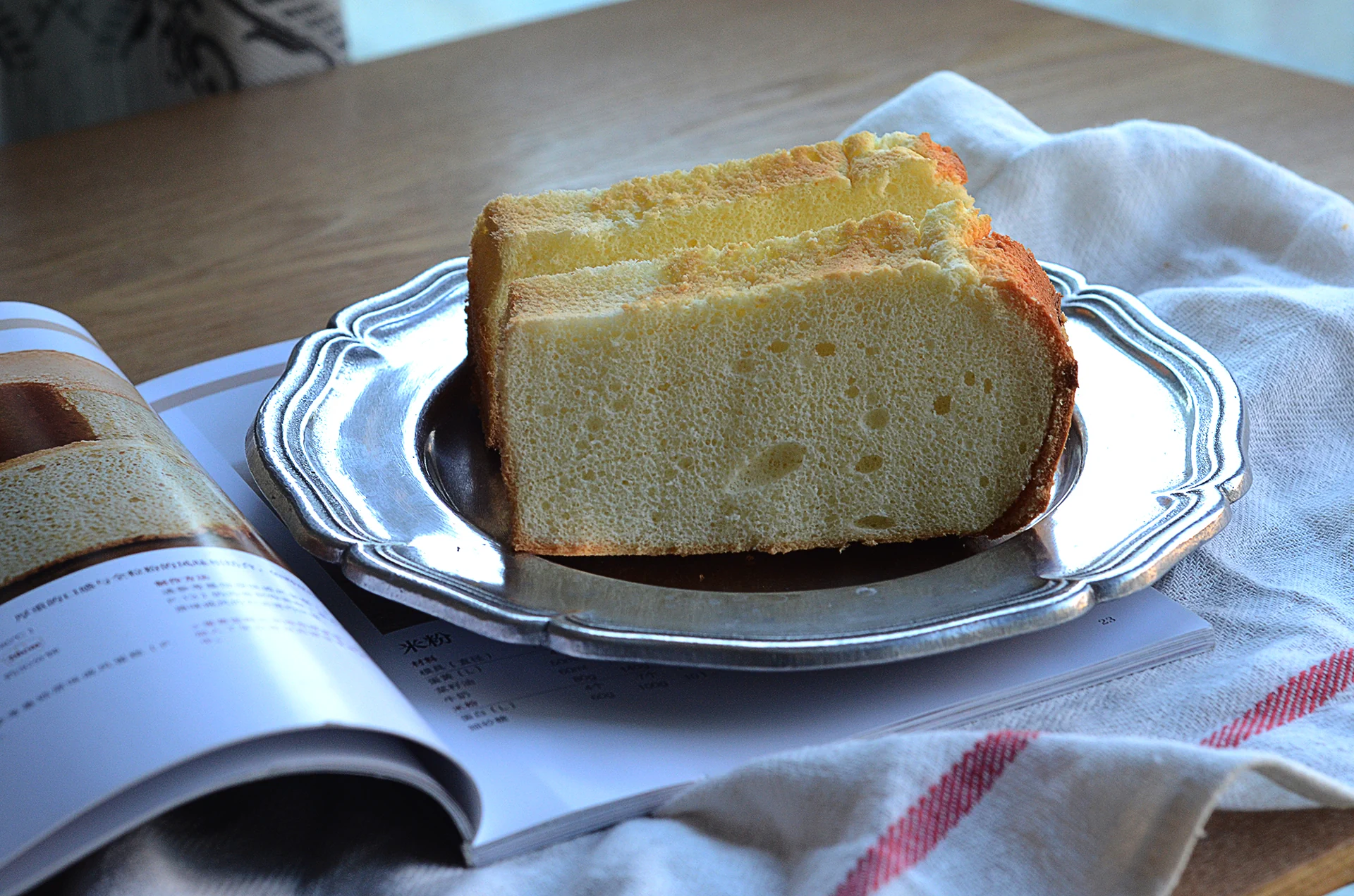 不用低粉的戚风！到底是怎么做的！的成品展示图