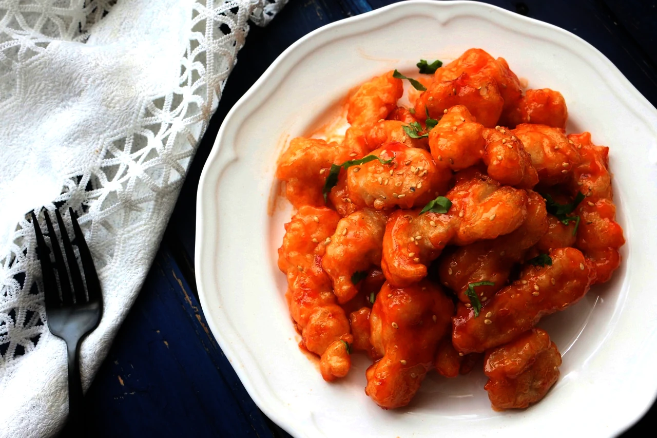 Finished dish photo of Sweet and Sour Sole Fillet