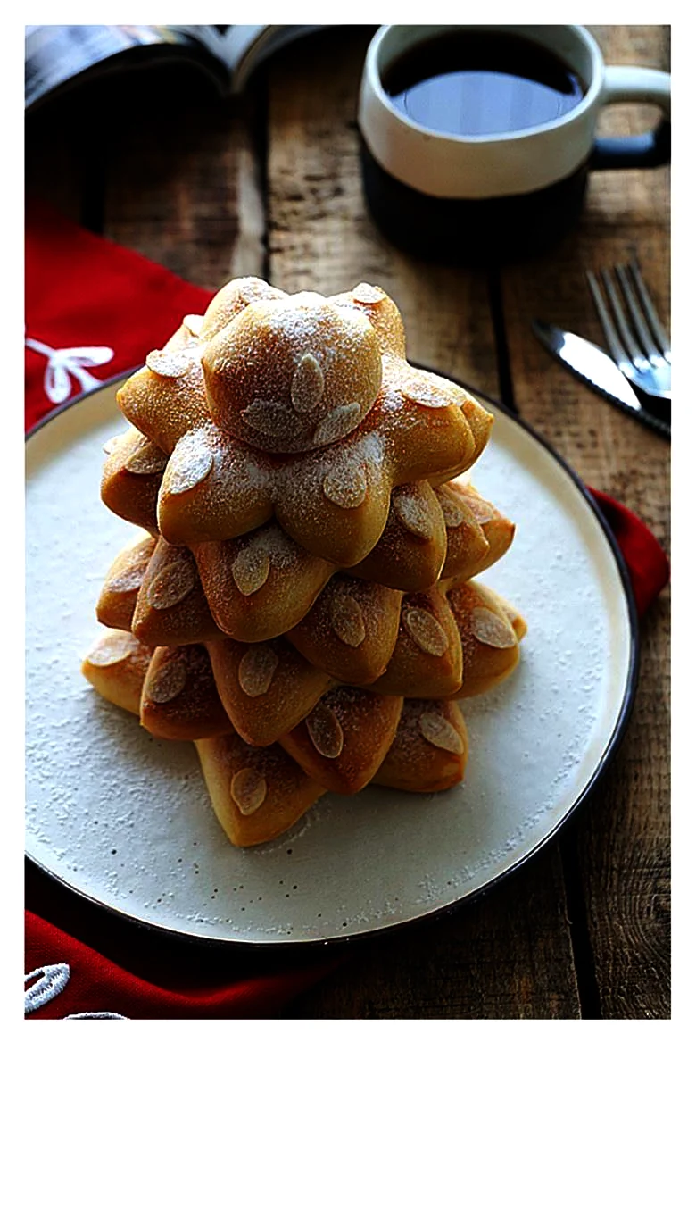 Foto masakan selesai dari Roti Berbentuk Pohon Natal