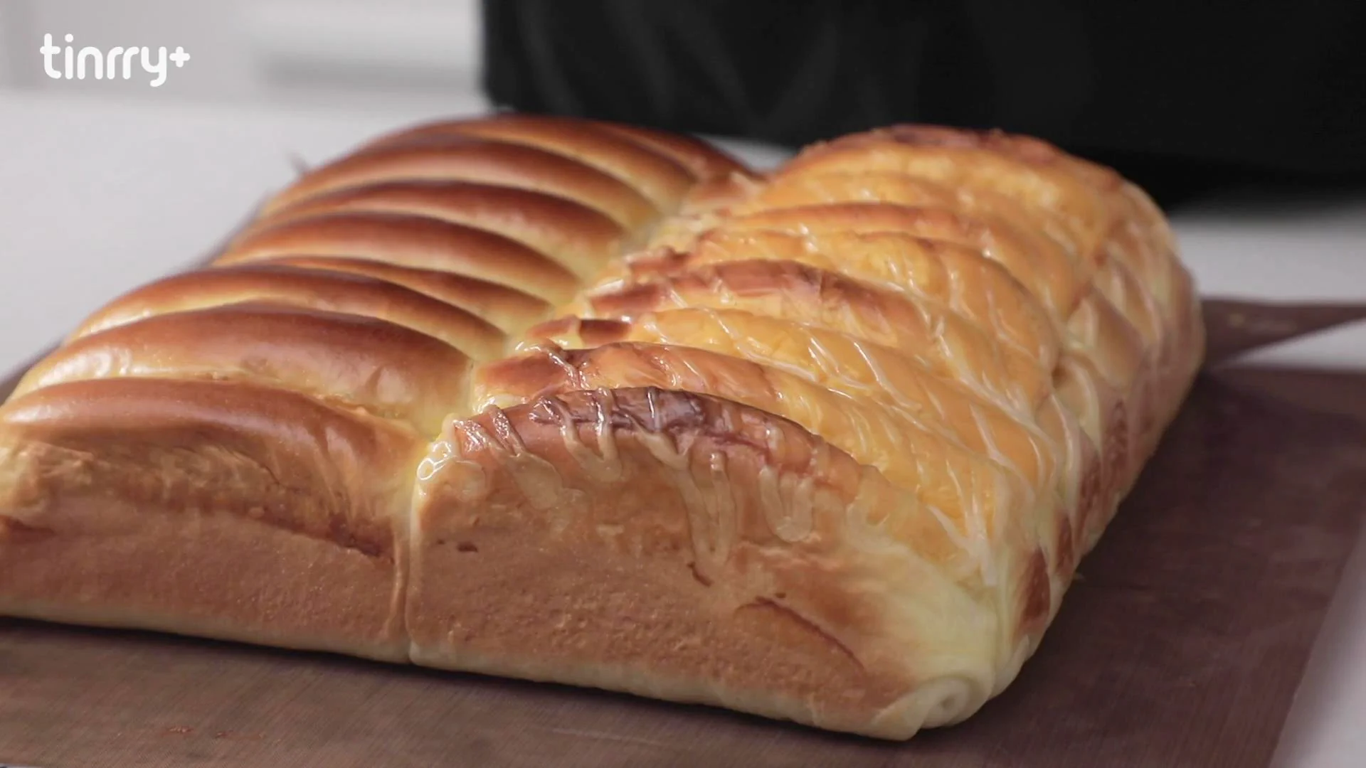 Pan brioche desmenuzable con mantequilla "Tinrry+" con doble sabor a queso - Step 12