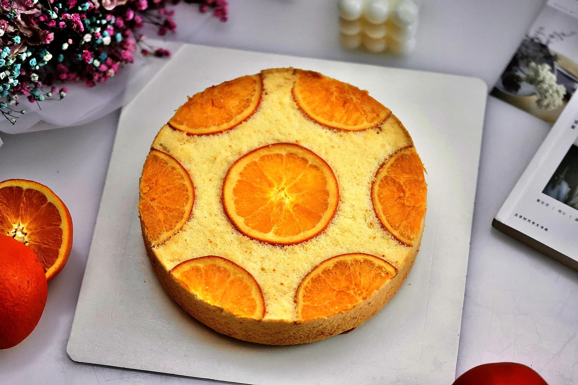 Bizcocho chiffon de naranja 🍊 / Que todos vuestros deseos se hagan realidad (20 cm) - Step 29