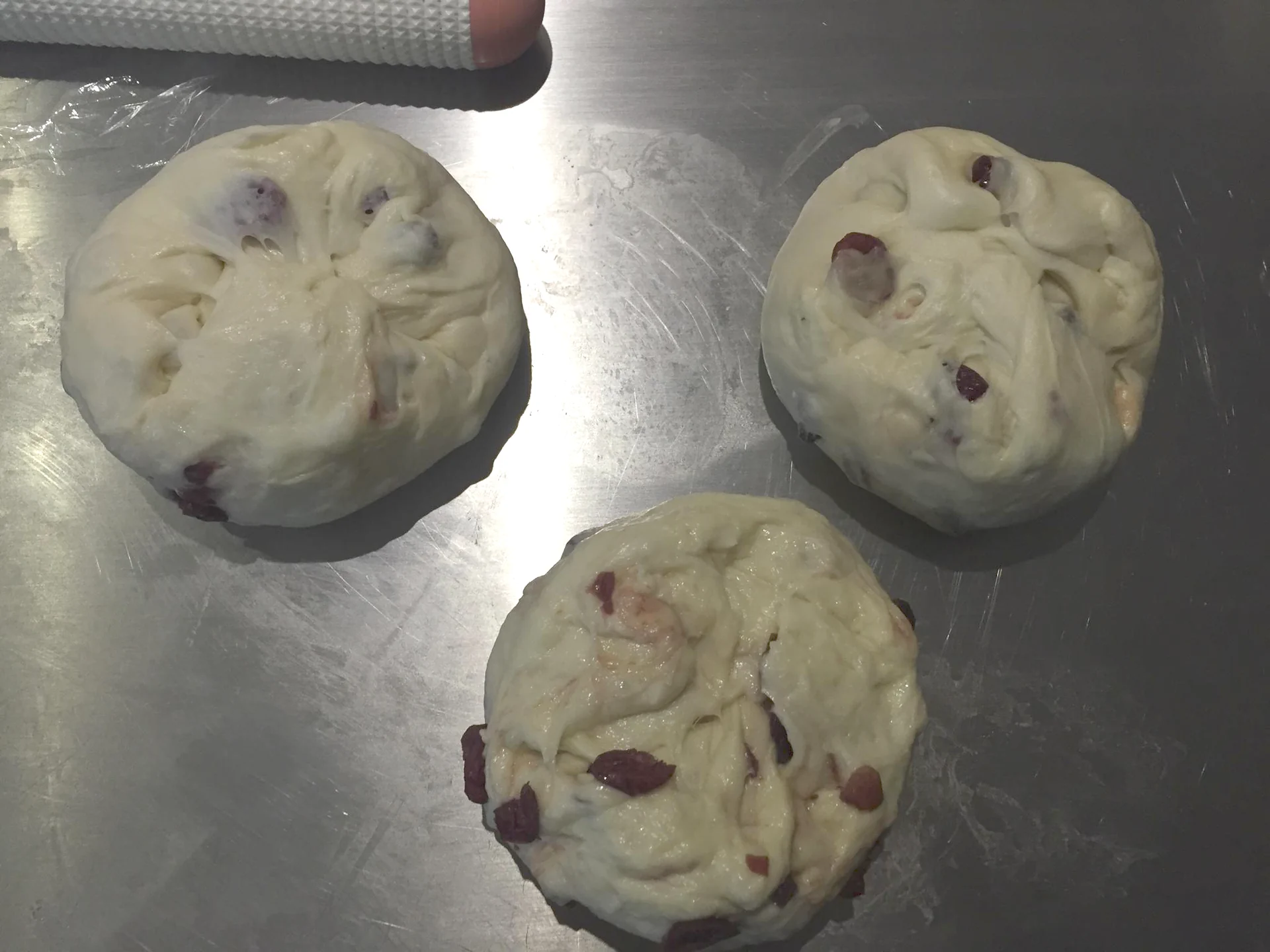 Pan de molde con yogur y arándanos rojos deshidratados – fermentación en frío - Step 3