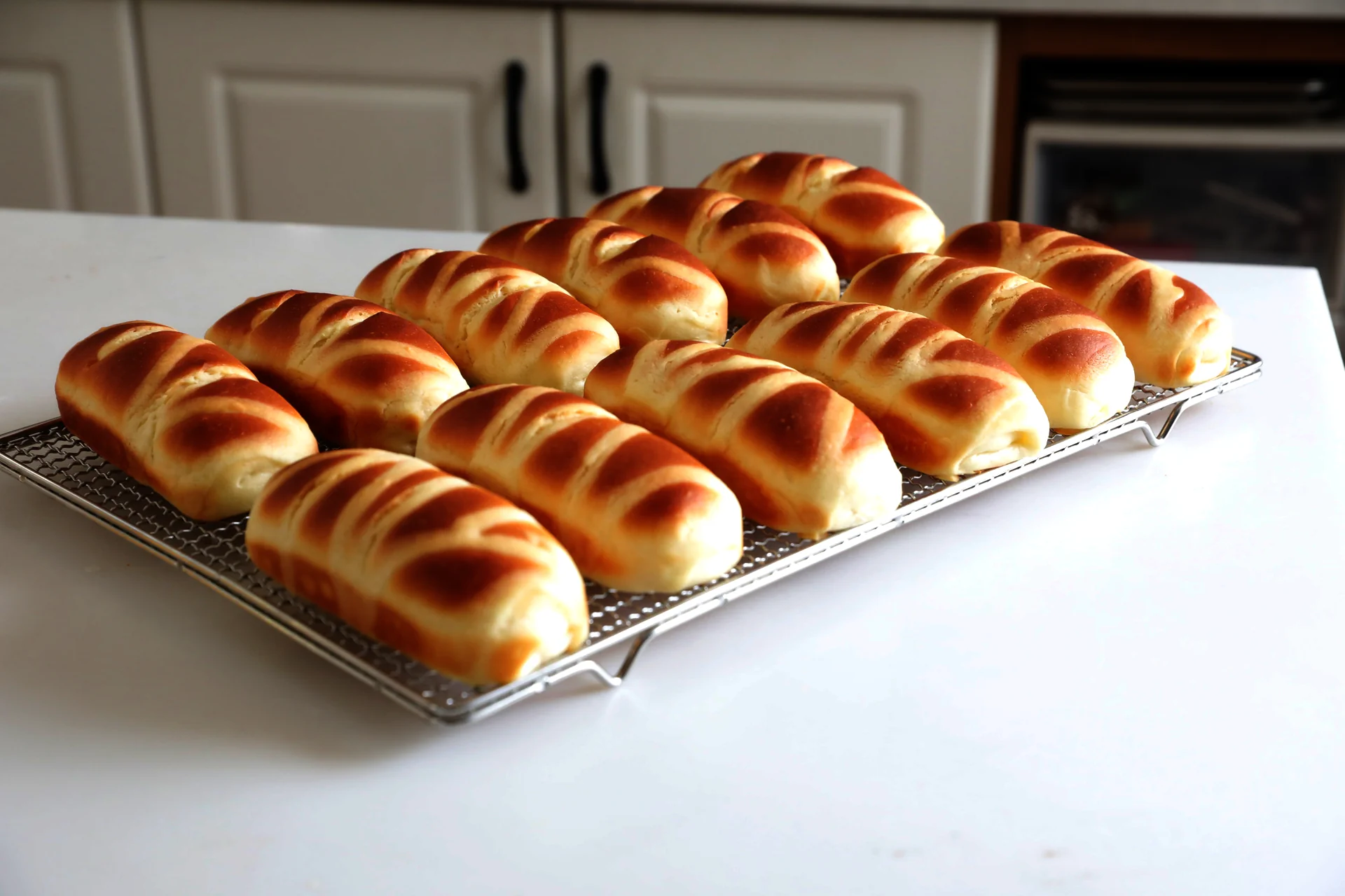 Fertiggestelltes Gericht von Pain Choux Crème