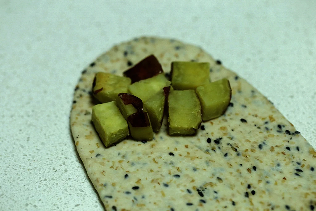 Bagel de batata dulce con sésamo negro - Step 10