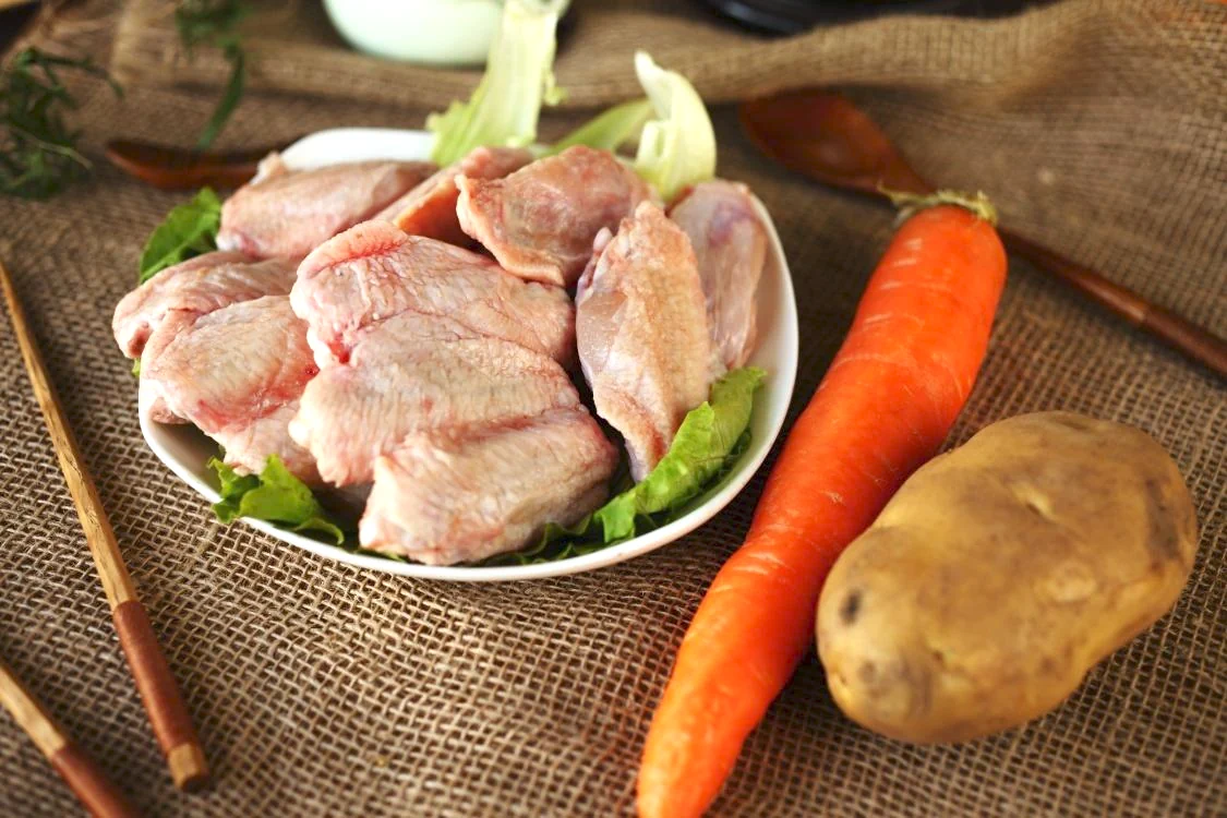 Tajine con alitas de pollo - Step 1