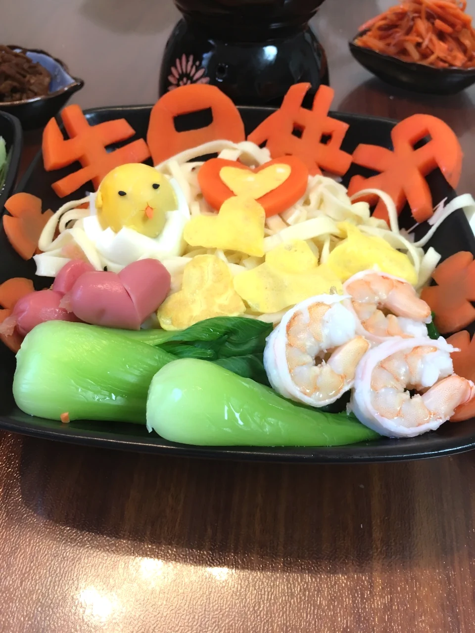 Fideos creativos de cumpleaños - Step 5