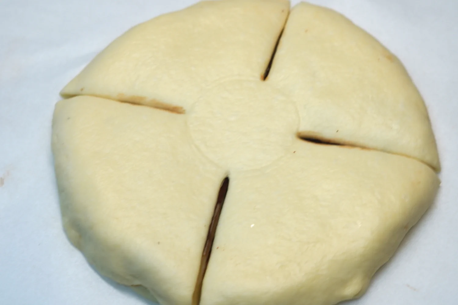 Pan de copos de nieve navideño - Step 6