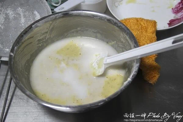 Pastel marmoleado de plátano y nuez - Step 6