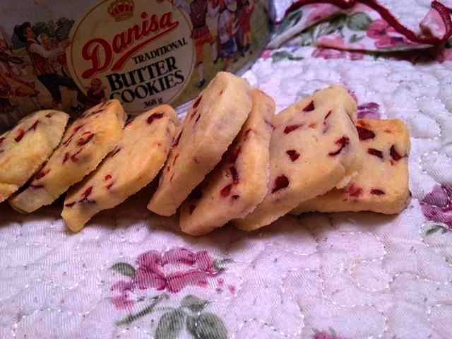 Foto del plato terminado de El éxito viral en Taobao: {Galletas de mantequilla con arándanos rojos deshidratados}