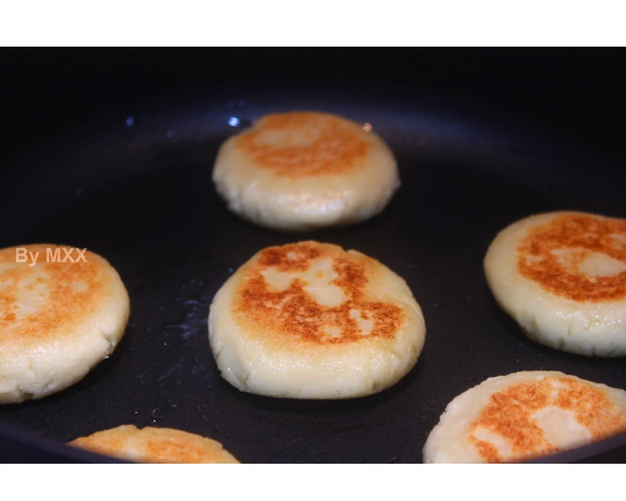 Suaves y delicados pastelitos de okara con arroz glutinoso 🥞 - Step 5