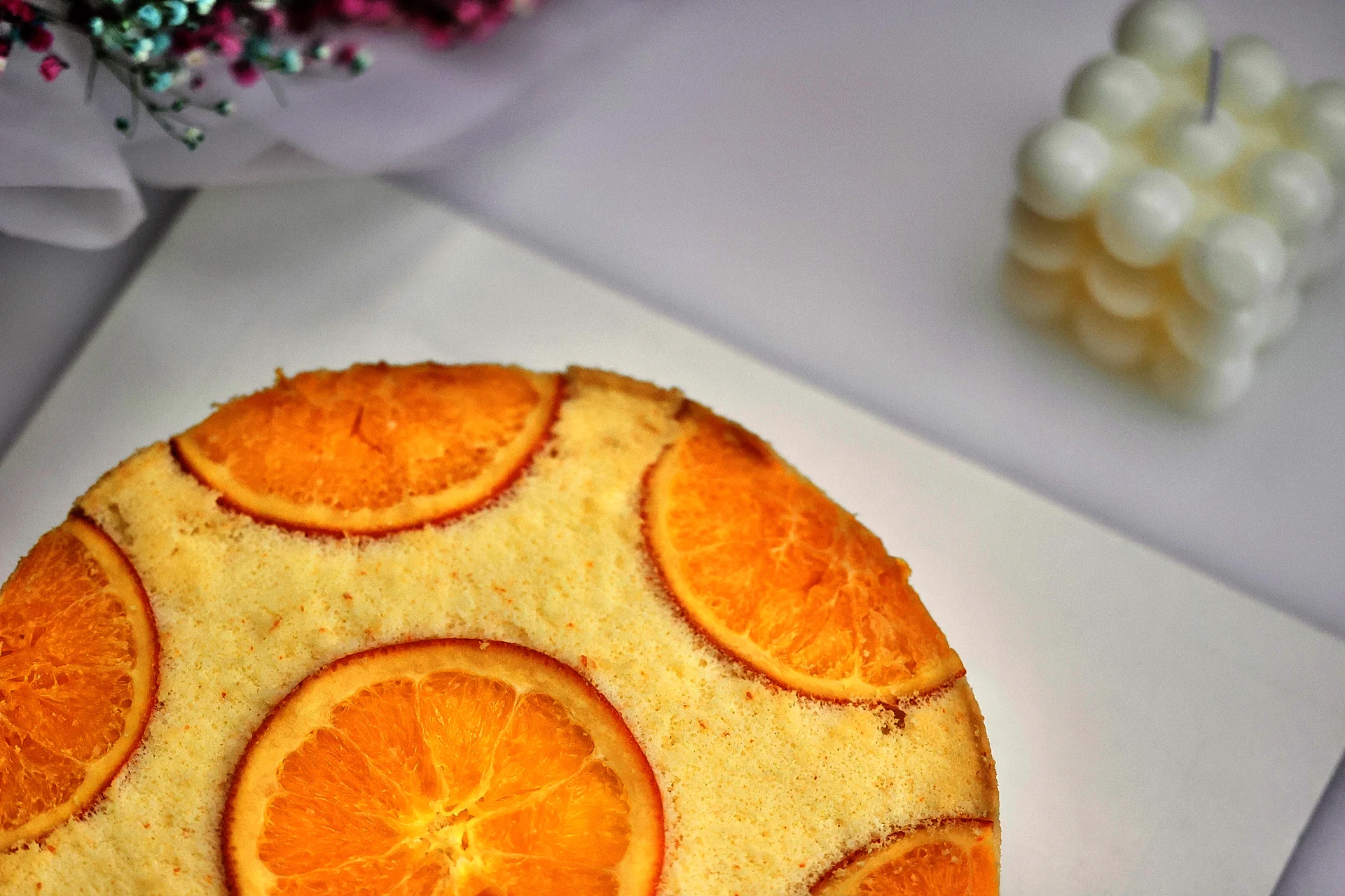 Bizcocho chiffon de naranja 🍊 / Que todos vuestros deseos se hagan realidad (20 cm) - Step 30