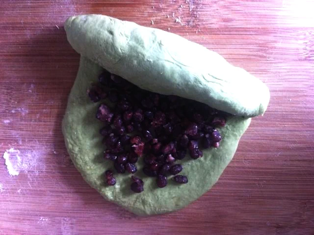 Pan de matcha con frijoles rojos - Step 6