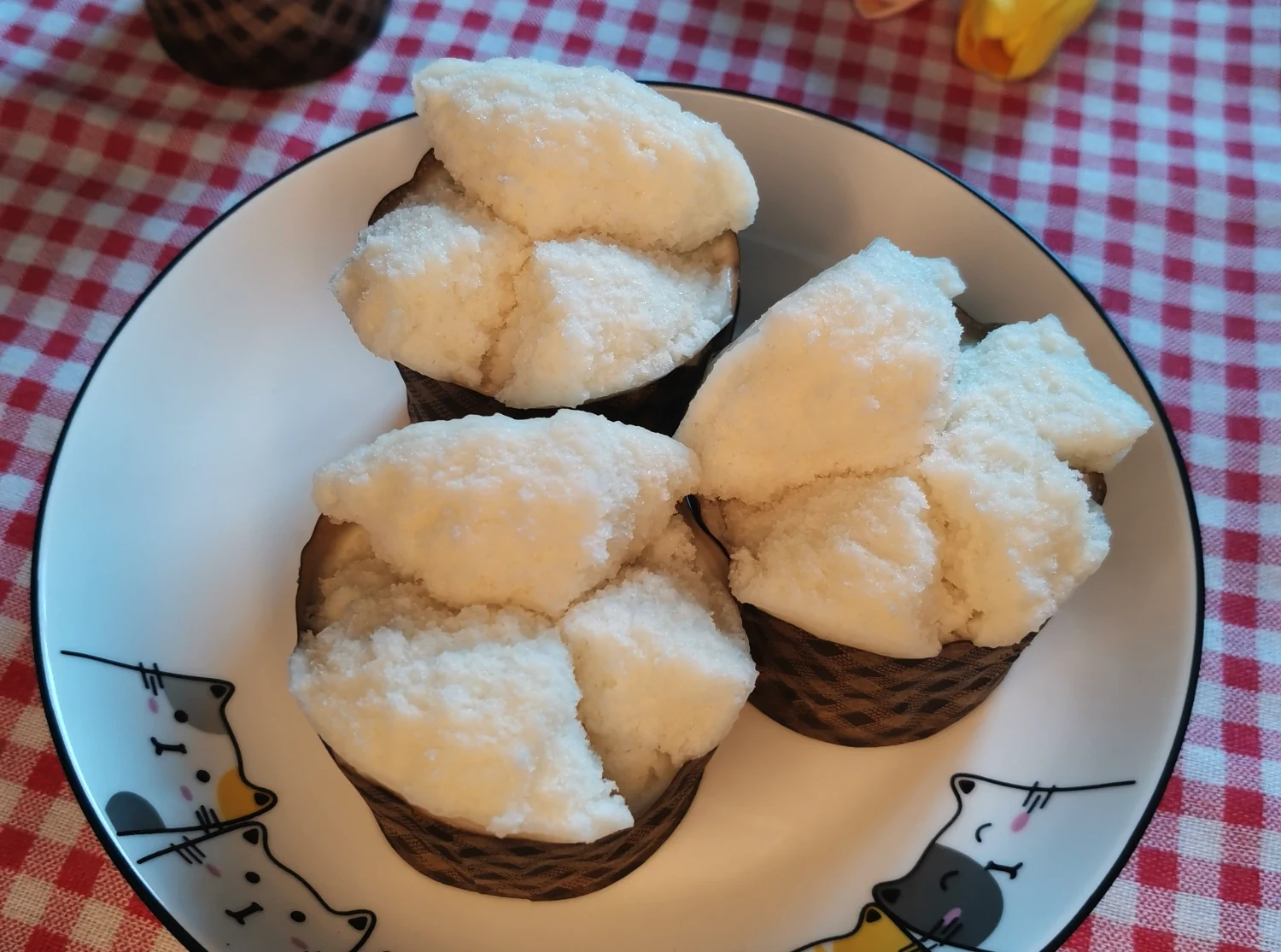 Foto del plato terminado de Un Pastel de Arroz Al Vapor Perfectamente Hecho