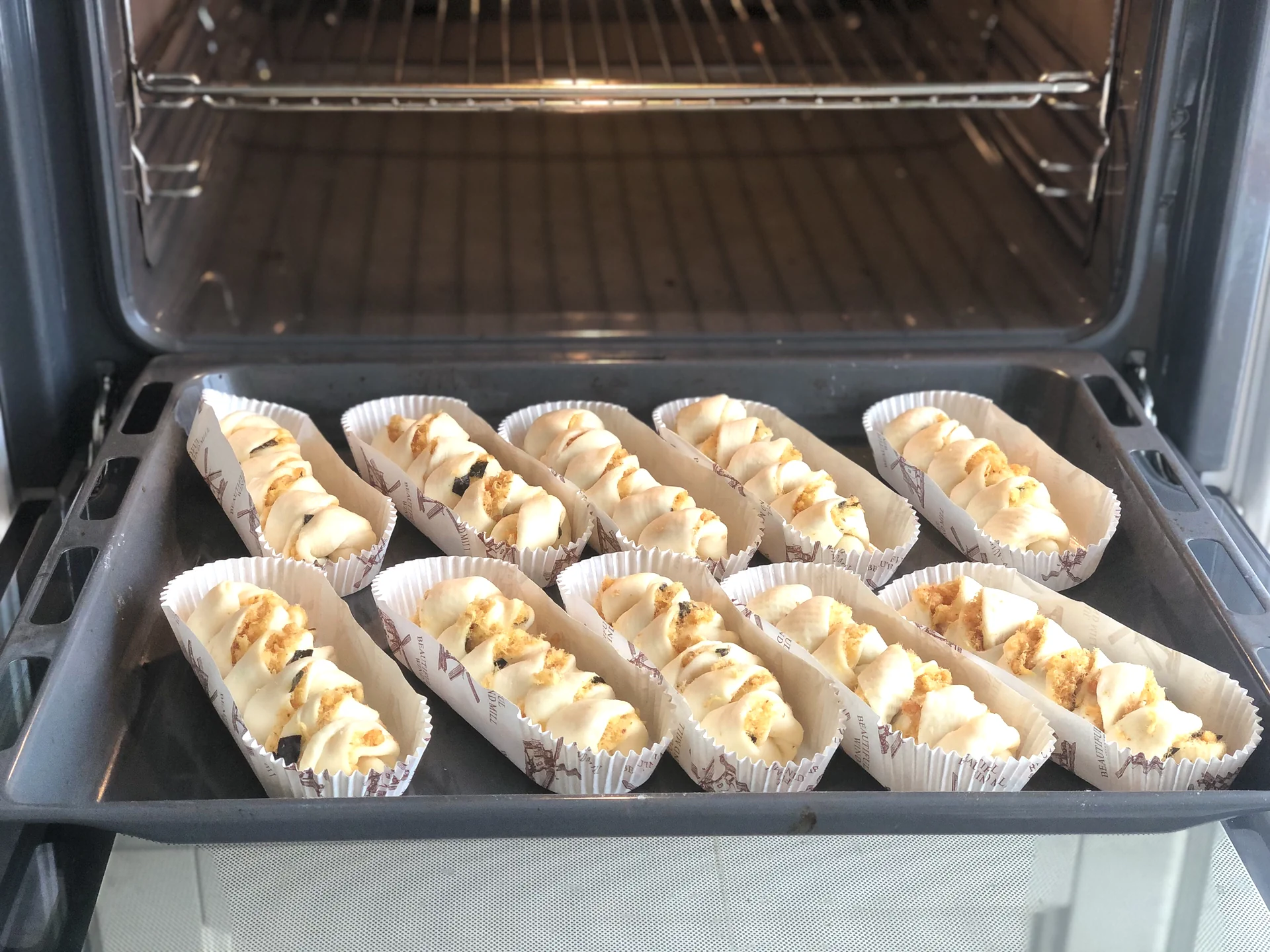 Panecillos de copos de cerdo súper deliciosos, solo hay que dejarlos levar una vez - Step 5