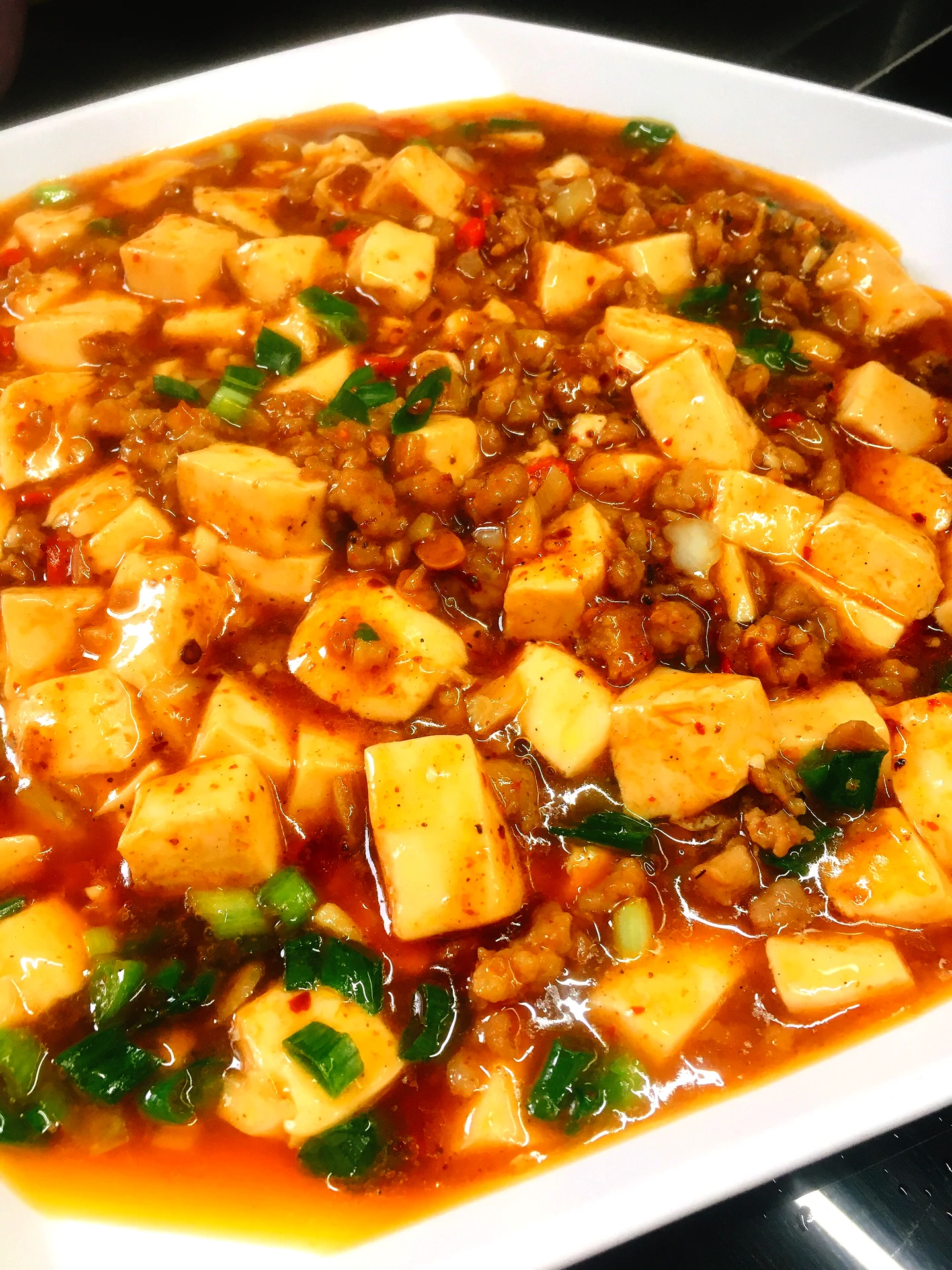 麻婆豆腐（家里做出饭店口感）的成品展示图