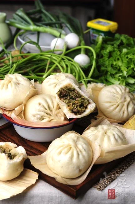 Finished dish photo of Sophora Flower Buns