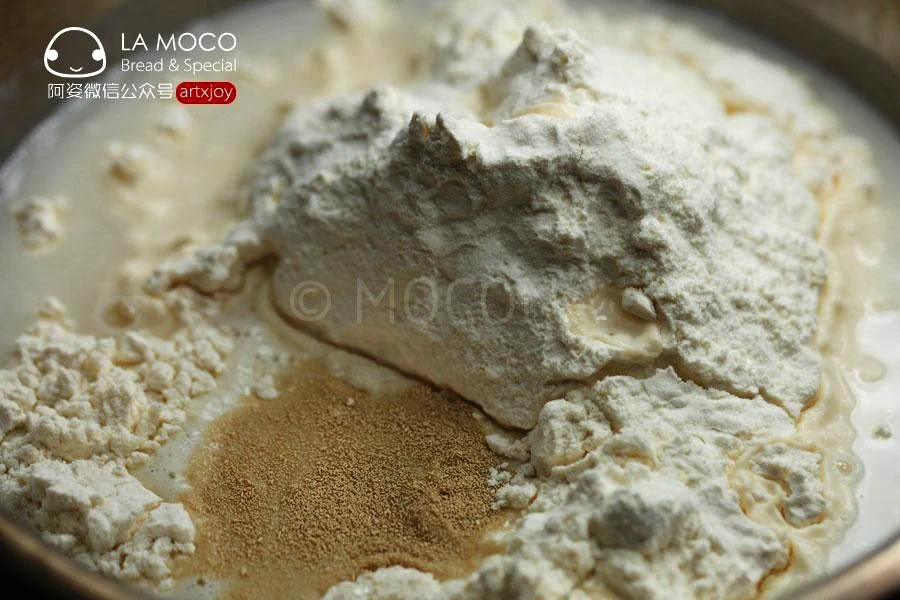Bajo en grasa y azúcar, muy saludable – Pan europeo blando con germen de trigo - Step 1