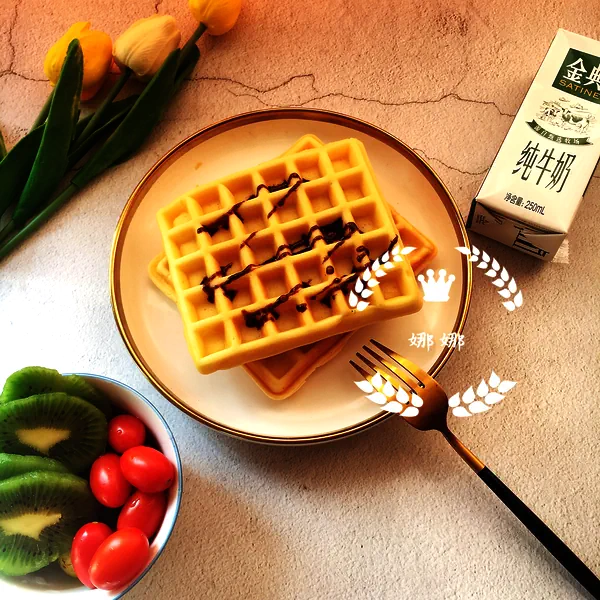 Foto masakan selesai dari Wafel (Versi untuk Multi Cooker)
