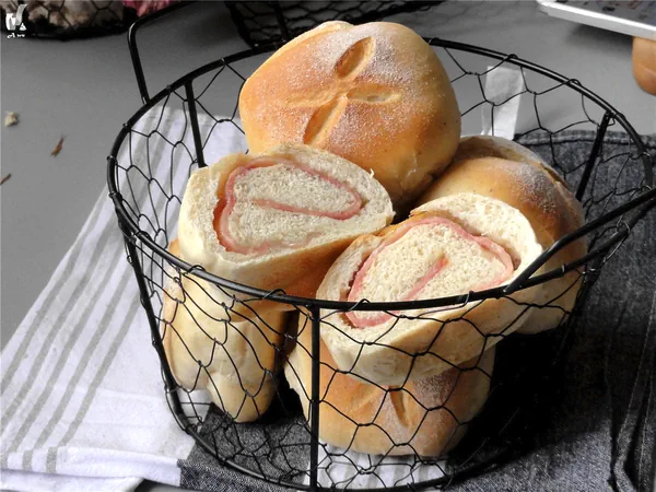 Foto del plato terminado de Pan de tocino e integral