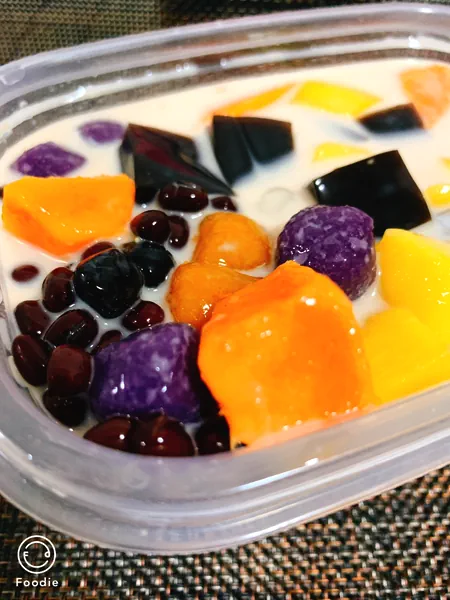 Foto masakan selesai dari Jeli Herbal dan Dessert Bola Talas - Lebih Enak daripada Xinwusheng