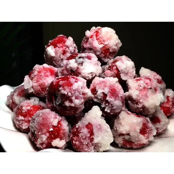 Foto masakan selesai dari Buah Haw dengan Bola Gula
