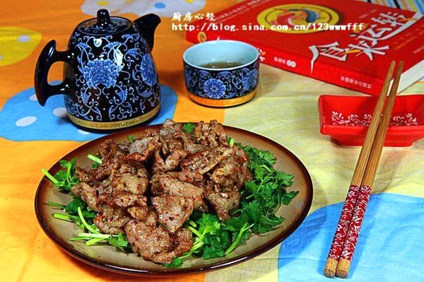 Photo du plat fini de Agneau au Cumin