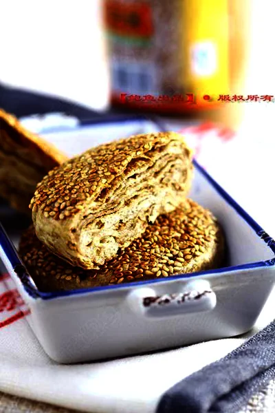 Foto masakan selesai dari Galette dengan Wijen