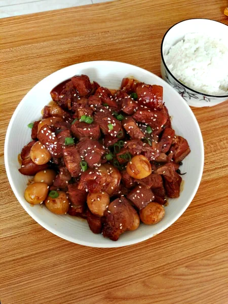 Foto del plato terminado de Carne de cerdo estofada casera (fácil de aprender)