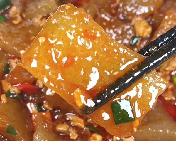 Foto del plato terminado de 🔥Albóndigas de boniato que saben incluso mejor que el vientre de cerdo en salsa de soja – ¿ya las has probado?❗️