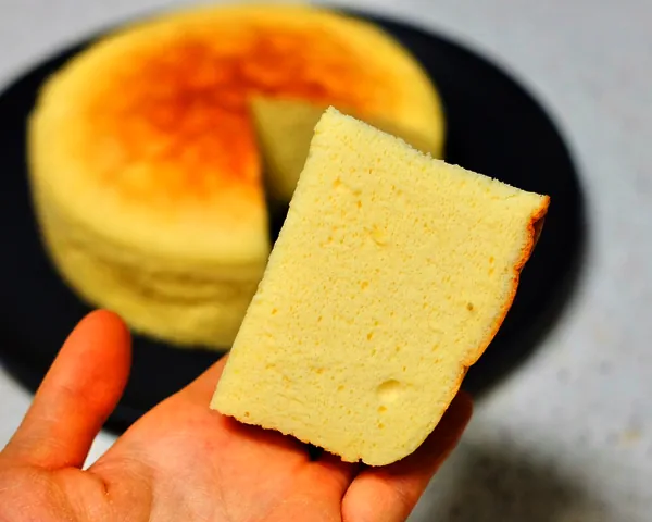 Foto del plato terminado de (Versión Hüttenkäse/Yogur Griego) Tarta de Queso Ligera | Sin Aceite, Baja en Azúcar, Súper Baja en Calorías