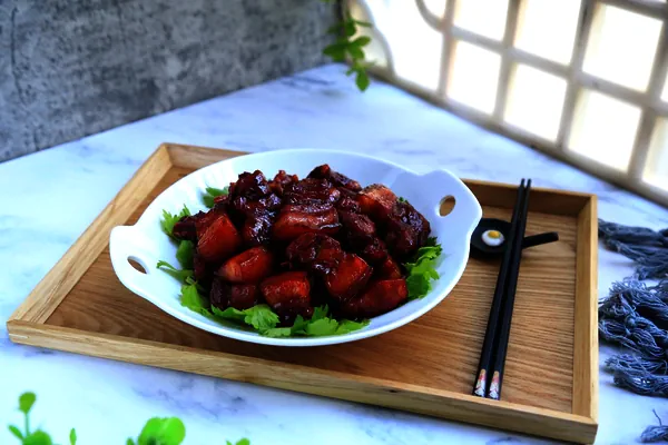 ㊙️家常腐乳红烧肉‼️的成品展示图