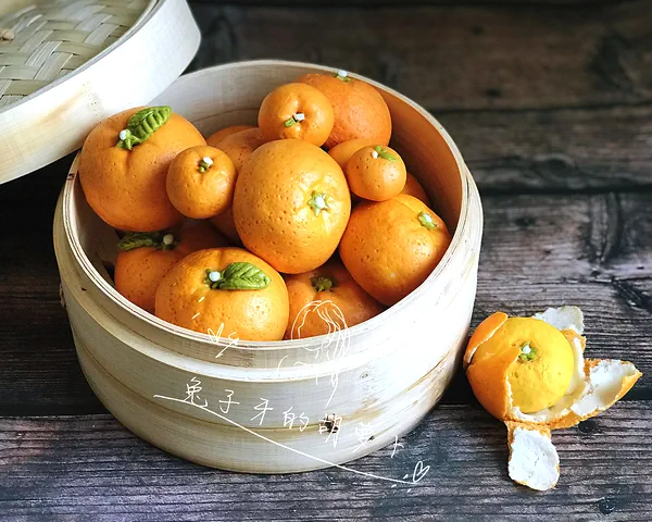 Foto masakan selesai dari Jeruk🍊 yang Bisa Dikupas - Resep Membuat Buah & Sayuran Gaya Animasi
