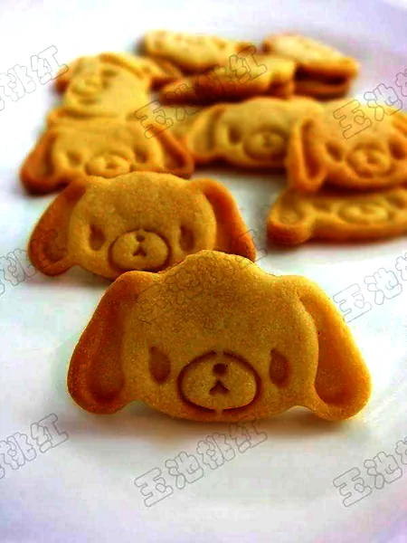 Foto masakan selesai dari Kue Rasa Susu Berbentuk Anjing