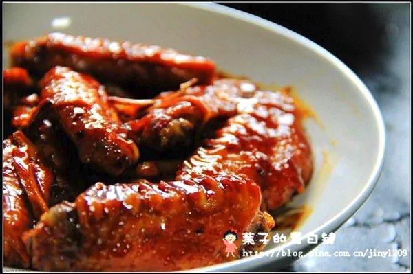 Finished dish photo of Cola Chicken Wings (Oil-Free with Ginger Version)