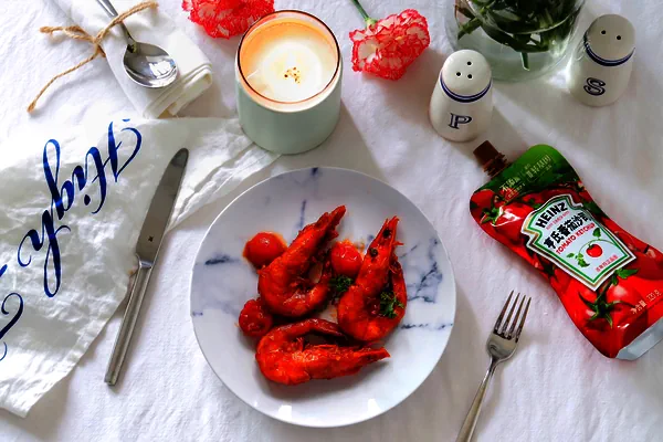 Foto masakan selesai dari Udang Saus Tomat yang Memikat Para Pencinta Kuliner