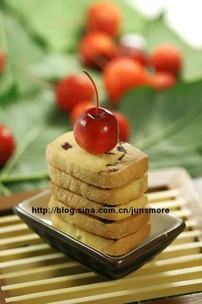 Foto del plato terminado de Galletas de arándano (Versión Junzhi)