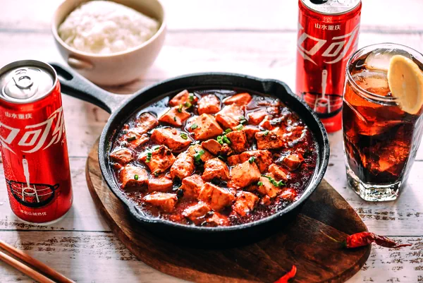 Foto del plato terminado de Mapo Tofu