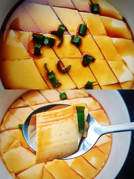Foto do prato finalizado de Pudim de ovo ao vapor super cremoso: receita simples, amada por idosos e crianças