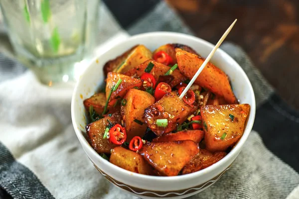 【锅巴洋芋】的成品展示图